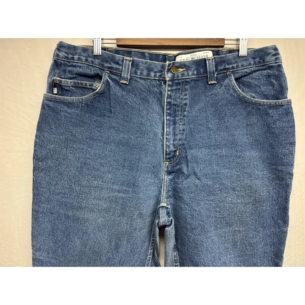 Carhartt FR Jeans Men's  38x30 Blue Denim Flame Resistant Workwear CAT 2 NFPA FR